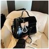 Bolsa Quadrada Pequena de Estilo Coreano Transfronteiriço para Mulheres, Versátil Verão 2025 Nova Moda Bolsa Transversal de Ombro Único, Bolsa de Mão Elegante para Mulheres