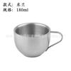 Conjunto Antigo de Prato e Colher para Xícara de Café de Aço Inoxidável Estilo Industrial Produção Fang Verde Xícara de Café Cinza Neve Vintage Xícara de Chá