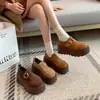 Sapatos Birkenstock de Solado Grosso Aumentadores de Altura Totalmente Cobertos para Mulheres 2026 Outono Nova Chegada Slip-on Preguiçosos Mocassins Casuais Birkenstock Sapatos Individuais