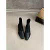 Primeiro Encontro Ji Design Sense Estilo de Rua Nicho Botas de Cano Curto Femininas Outono Inverno Novo Pequenas Botas Francesas Nude Botas Emagrecedoras Chelsea