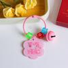 Ping An Joy Chaveiro Pingente de Cartão de Personagem Acrílico Bolsa de Menina Estilo Ins Enfeites para Pendurar no Cartão Chaveiro Pequeno Presente