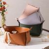 Cesta de almacenamiento de escritorio estilo ins, cesta para mascarillas cosméticas, cesta de almacenamiento para tocador, cesta para aperitivos de mesa de centro de pasillo