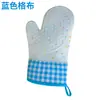 Luvas de isolamento térmico de dois dedos para forno Luvas anti-escaldantes Luvas de silicone espessadas para assar Luvas de forno de micro-ondas resistentes a altas temperaturas para cozinha Antiderrapante