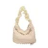Novedad primavera y verano bolsa para el trabajo textura gofrada Señora bolsa de hombro de gran capacidad color liso bolsa plisada femenina