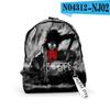 Mochila Escolar Transfronteriza 3D Amazon Mochila Pirata Casual Mochila Bolsa para Hombres y Mujeres Llavero Mochila Escolar