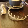 Diadema Shangxuan de Acetato con Dientes de Onda Grande para Mujer, Simple Diadema de Alta Corona para Recoger el Cabello con un Accesorio de Lujo Esponjoso de Doble Uso