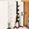 Suporte de Ganchos de Parede, Longa Fileira de Ganchos, Suporte de Armazenamento, Cabideiro, Prateleira de Armazenamento de Parede, Sem Furos, Sem Marcas, para Uso Doméstico