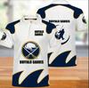 Transfronteiriço 2024 explosões AliExpress wish Amazon novo impressão digital 3D camisa polo NHL curta comércio exterior