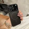 Adecuado para iPhone 16 Pro Max, Se transforma instantáneamente en funda para iPhone 17, Funda de Cristal Corning para Apple 15, Funda Magnética Mate, Ip12