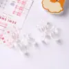 Cuentas Pequeñas de Perro Globo Acrílico Transparente Gelatina Cuentas Sueltas DIY Cadena para Teléfono Llavero Colgante para Coche Accesorios