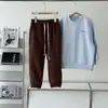 Pantalones de chándal gruesos para niños, Otoño e Invierno, Nuevo estilo coreano, Leggings gruesos para niños, Pantalones casuales cálidos a prueba de viento para niños