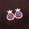 Pendientes Vintage Bordados Hechos a Mano de Estilo Étnico de Moda con Borlas Pequeñas, Joyería de Plata Miao de Yunnan, Color Blanco, Tamaño 41