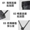 Suministrado directamente por el fabricante, sillón de exterior para acampar, hacer picnic, pescar, portátil, plegable, con asiento ensanchado, ligero y personalizable