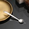 Cuchara para condimentar de acero inoxidable 304, cuchara para café, cuchara para mezclar, cuchara para el hogar, linda cuchara para postre, cuchara para helado