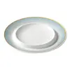 Vajilla Xiangyuan Meimamine, plato comercial de porcelana de imitación, plato cóncavo creativo para restaurante de hotel, plato frío, plato para sopa