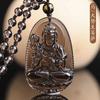 Colgante de Buda Ardiente Marrón del Zodíaco, collar de ocho santos patronos, joyería nueva para hombres y mujeres, regalos al por mayor