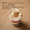 Estufa té cocina hogar interior casa de té china olla de cerámica tetera con asa lateral fuego de carbón Olla de red popular cocedor de té