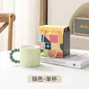 Taza de Cerámica de Aspecto Elevado Set Dopamina Souvenir Pareja Amazon Comercio Transfronterizo Comercio Exterior Fácil Comercio Electrónico