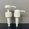Bomba de loção de alumínio galvanizado com rosca 33/410, bomba com interruptor, material PP, cabeça da bomba de pressão para gel de banho, detergente