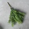 Bosque Escandinavo Verde Planta Verde Hoja Verde Techo de Salón de Bodas Mimosa Plástico Flor Falsa Hierba de Amante Eucalipto