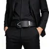 Cinturón de Piel Sintética para Hombre con Hebilla Automática, Cinturón Versátil para Amazon y Aliexpress, Comercio Transfronterizo