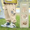Doodle Home Pantalones de Algodón para Niños con Grullas Primavera Pantalones de Bebé Primavera Ropa para Niños Pantalones para Niñas Pantalones para Exteriores Ropa para Niños Moderno