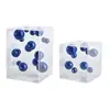 Decoração Criativa Azul Klein Macia em Acrílico Simples Moderna para Sala de Estar Entrada Armário de Vinho Móvel de TV Acessórios de Mesa