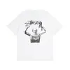 Suministro a Largo Plazo de Productos con Etiqueta Original para Dropshipping, Camiseta de Manga Corta para Hombre 24Stu con Estampado de Dados, Dinosaurio y Letras