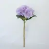 Rama de Hortensia Simulada Ramo de Flores Simuladas Decoración Exterior Flor Sala de Estar Decoración del Hogar Material de Flor Decoración del Hogar