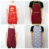 Fabricante Personaliza Mandiles de Cocina con Logo Impreso, Mandiles Publicitarios Impermeables de Poliéster, Mandiles de Ropa de Trabajo Anti-Manchas y Resistentes a las Manchas