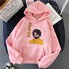 Anime Japonés 90S Sudadera con Capucha Mujer Haikyuu Divertido Karasuno Fly H
