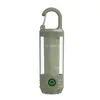 Luz Portátil Multifuncional para Camping Gancho Linterna de Luz Fuerte Tipo-C Recarga Luz LED para Tienda de Campaña Luz Ambiental