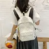 Mochila Nueva Fresca de Alto Valor con Lunares para Estudiantes de Secundaria y Preparatoria Niñas Ligera Casual Gran Capacidad