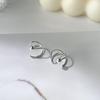 Pendientes Yinshi, Pendientes, Pasadores, Pinzas de Cruz, Plata S925, Lindo Nuevo Diseño de Nicho de Moda, Popular, Sencillo Coreano para Mujer