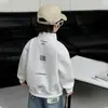 Sudadera para Niños 2026 Nuevo Estilo Camisa Polo de Primavera para Niños Top Pulóver Casual Versátil para Niños Pequeños con Cuello Alto