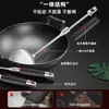 Espátula con Forma de Hongo Espátula de Cocina de Acero Inoxidable 316 Espátula de Cocina de Grado Alimenticio para el Hogar con Mango de Madera Espátula de Hierro Engrosada Cuchara para Freír