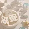 Pendientes de Zirconia de Colores Aguja de Plata Amor para Mujer Sencillos Incrustados con Pedrería Super Brillantes Pendientes para Cartílago Auricular Pendientes Pequeños Venta al por Mayor