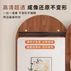 Espejo de tocador con tablero de clavijas de madera maciza, espejo deslizante oculto, espejo de cuerpo entero para uso doméstico, espejo de pared para entrada con cierre