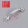 Manija de arco manija galvanizada manija simple manija antigua manija de mueble gabinete cajón puerta de madera lámina de hierro inoxidable