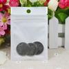 Bolsa de plástico con cierre hermético y película de perlas, transparente, para teléfono móvil, cable de datos, bolsa de embalaje, bolsa de hueso Yin y Yang.