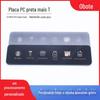 Processamento de fábrica impressão de placa de circuito impresso painel de lente de plástico PMMA placa protetora de tela LCD painel de PC preto placa fosca