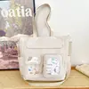 Bolsas Bidimensionais para Meninas com Bom Visual, Bolsas de Estudo Frescas e Doces em Cores de Doce para Meninas, Bolsas Diárias Leves