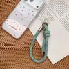 Hd216A06 Cordón Tejido Simple Estilo Dopamina Correa para Teléfono Llavero Colgante Accesorio para Bolso con Almohadilla para Teléfono