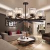 Jane Araña de Cristal Europeo Americano para Sala de Estar, Comedor, Hotel, Villa, Habitación Modelo, Moda, Atmósfera, Iluminación para Dormitorio, Estudio