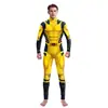 Amazon 2024 Disfraz de Rendimiento de Primavera Marvel Cos Print Deadpool Wasp Disfraz de Rendimiento 3D Mono Ajustado
