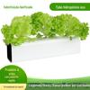Fabricantes fornecem equipamentos de plantio e cultivo de frutas e vegetais em tubos hidropônicos ocos com sombreamento total sem solo, 100x100mm