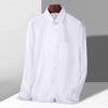 Camisa de Manga Larga de Seda Helada para Hombre Verano Camisa Holgada de Verano para Papá Ropa Delgada con Protección Solar para Personas de Mediana Edad y Mayores