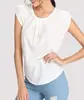 2025 Suministro Mayorista de Ropa Europea y Americana Amazon Camiseta de Manga Corta con Cuello Redondo de Color Sólido para Mujer Exportación Tops para Mujer