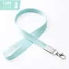 Cordão de Metal com Gancho Azul 1,5cm, Cordão Durável para Crachá de Trabalho, Tira para Crachá de Nome, Corda para Pendurar