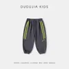 Ropa Infantil Dudu Pantalones Deportivos para Niños 2026 Otoño Nuevo Pantalones de Chándal para Niñas Pantalones de Niño de Otoño Pantalones Largos para Bebé